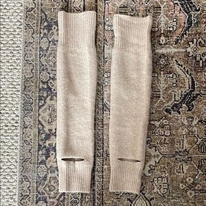 Garnet Hill 100% Cashmere Leg Warmers